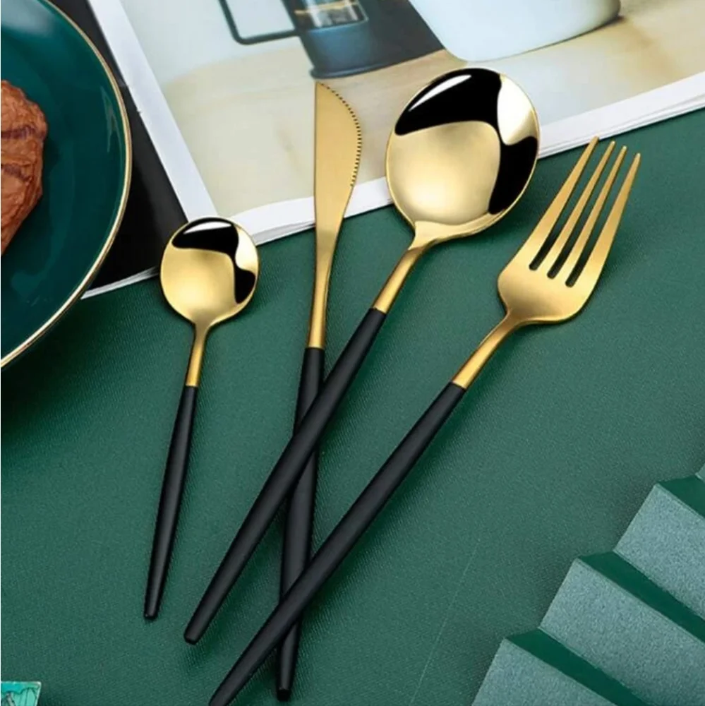24 piece stainless steel cutlery